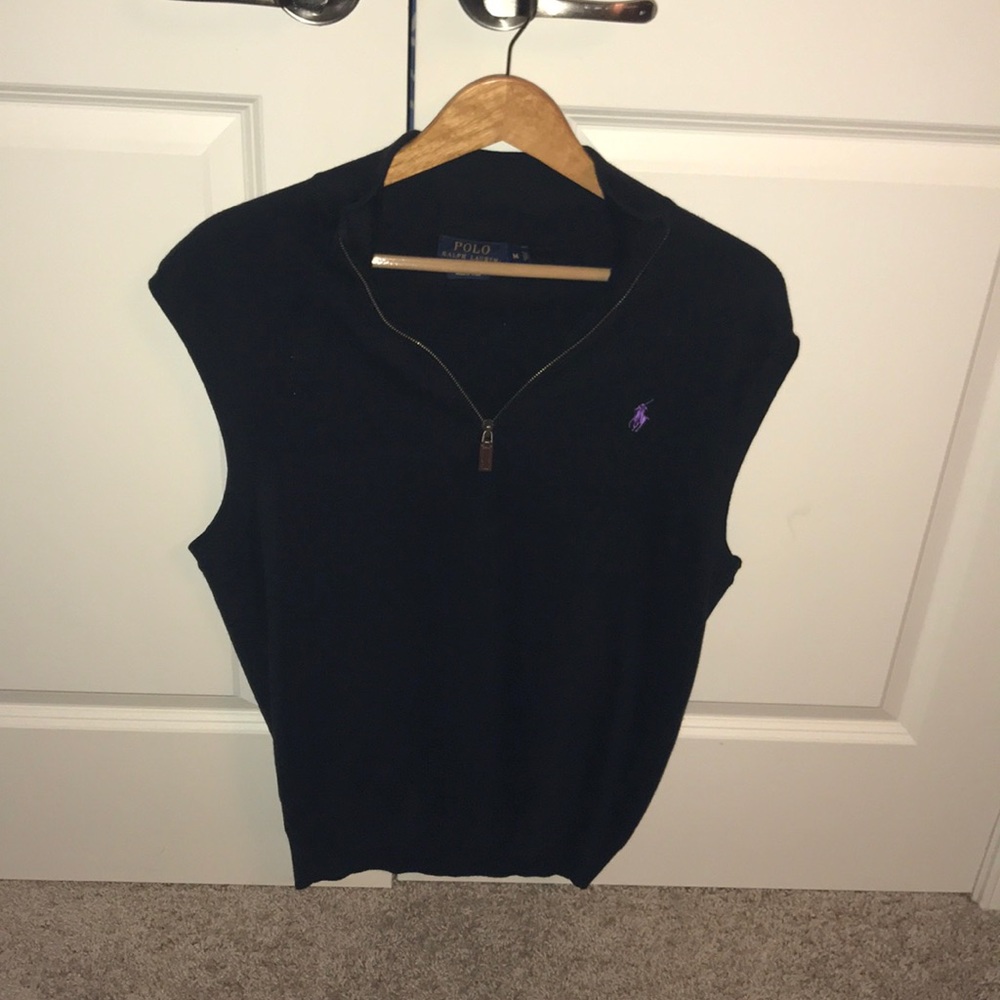 Men’s polo Ralph Lauren quarter zip vest